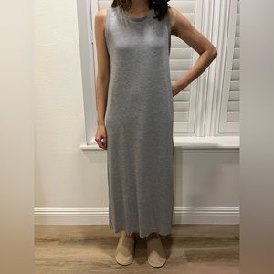 Light Grey Maxi Tank Dress